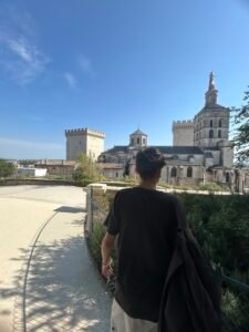 family trip to Avignon with teenagers