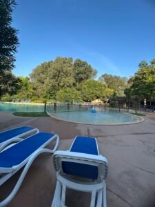 swimming pool at Camping du Pont d'Avignon